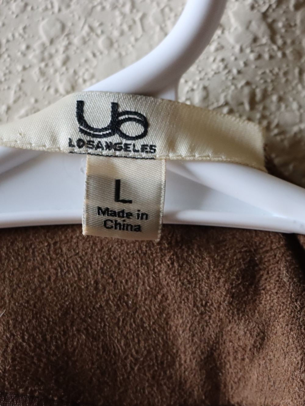 Brown Fringe Suede-Style Women's Jacket - Picture 2 of 3